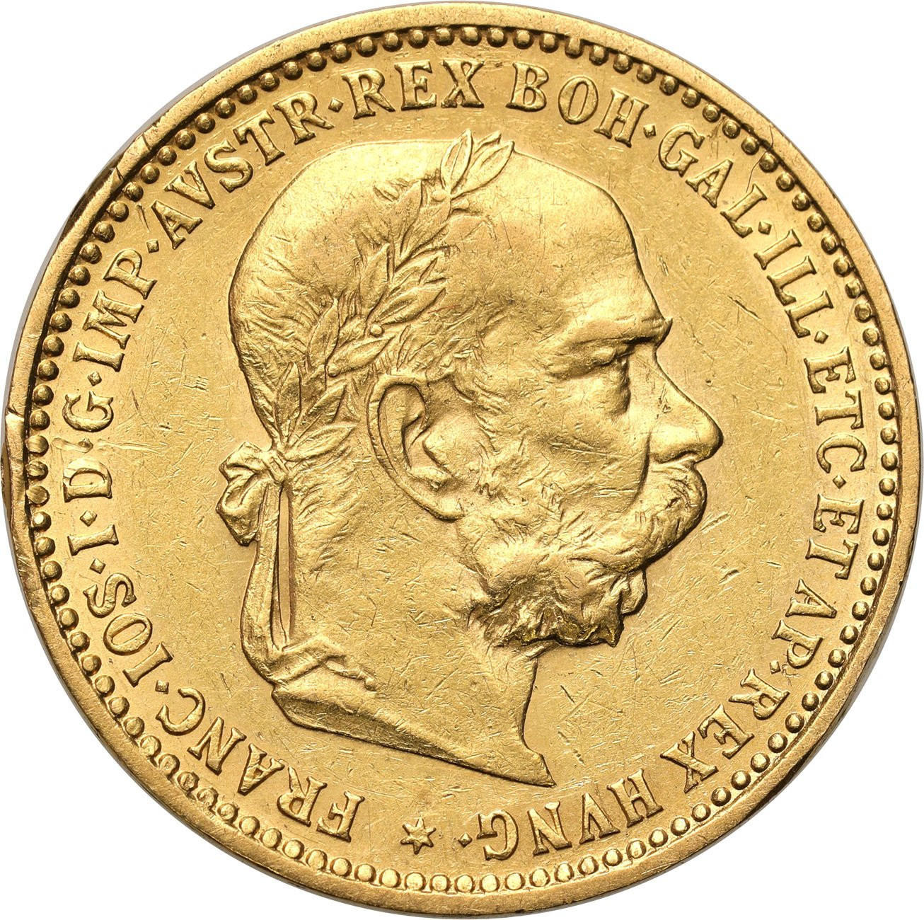 Austria. Franciszek Józef I 10 koron 1896